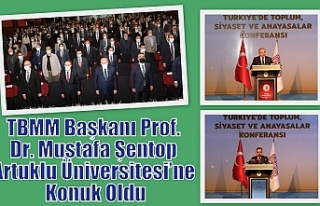 TBMM Başkanı Prof. Dr. Mustafa Şentop Artuklu Üniversitesi’ne...