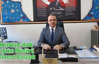 Kızıltepe Halk Eğitim Müdürü Göreve Başladı