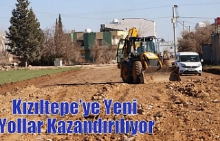 Kızıltepe’ye Yeni Yollar Kazandırılıyor