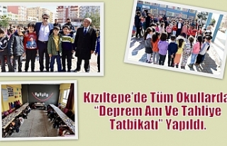 Kızıltepe’de Tüm Okullarda “Deprem Anı Ve...