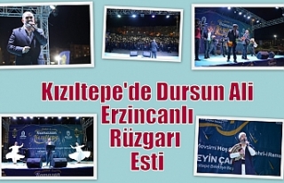 Kızıltepe'de Dursun Ali Erzincanlı Rüzgarı...