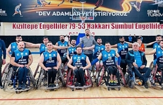 Kızıltepe Engelliler 79-53 Hakkari Sümbül Engelliler