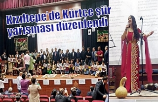 Kızıltepe’de Kürtçe şiir yarışması düzenlendi