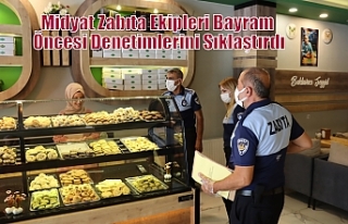 Midyat Zabıta Ekipleri Bayram Öncesi Denetimlerini...