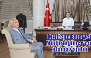 Kızıltepe Emniyet Müdürlüğüne yeni atama yapıldı