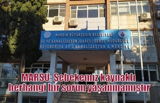 MARSU: Şebekemiz kaynaklı herhangi bir sorun yaşanmamıştır