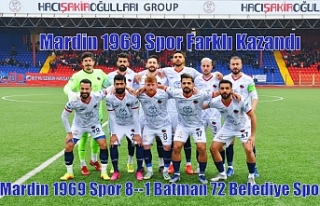 Mardin 1969 Spor Farklı Kazandı