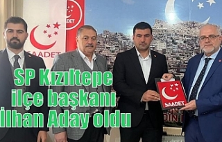 SP Kızıltepe ilçe başkanı İlhan Aday oldu