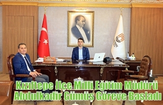 Kızıltepe İlçe Milli Eğitim Müdürü Abdulkadir...