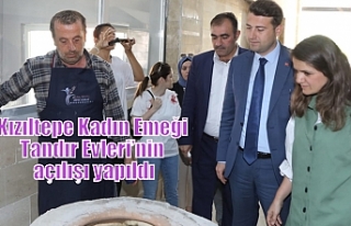 Kızıltepe Kadın Emeği Tandır Evleri’nin açılışı...