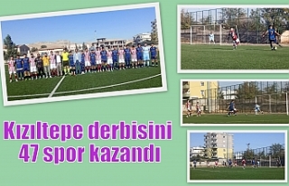 Kızıltepe derbisini 47 spor kazandı