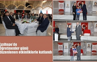 Kızıltepe’de Öğretmenler günü düzenlenen...