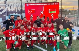 Kızıltepeli Yunus Avrupa Halı Saha Şampiyonası...