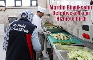 Mardin Büyükşehir Belediyesi Aşevi Hizmete Girdi