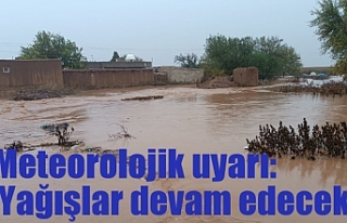 Meteorolojik uyarı: Yağışlar devam edecek!