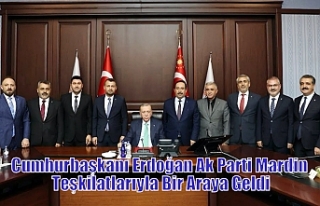 Cumhurbaşkanı Erdoğan Ak Parti Mardin Teşkilatlarıyla...
