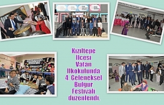 Kızıltepe İlçesi Vatan İlkokulunda 4. Geleneksel...