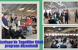 Kızıltepe’de ‘Engelliler Günü’ programı...