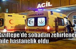 Kızıltepe’de sobadan zehirlenen aile hastanelik...