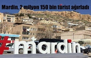Mardin, 2 milyon 150 bin turist ağırladı