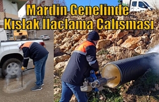 Mardin Genelinde Kışlak İlaçlama Çalışması