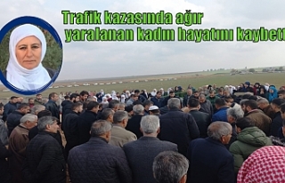 Trafik kazasında ağır yaralanan kadın hayatını...