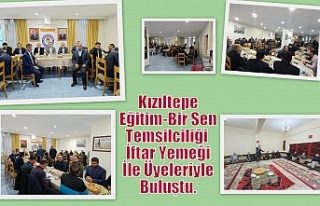 Kızıltepe Eğitim-Bir Sen Temsilciliği İftar Yemeği...