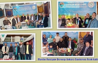 Mardin Rizespor Derneği Ankara Günlerine Renk kattı