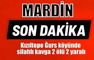 Ğurs köyünde silahlı kavga 2 ölü 2 yaralı