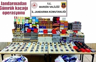 Jandarmadan Gümrük kaçağı operasyonu