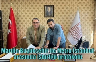 Mardin Büyükşehir ile Metro İstanbul arasında...
