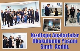 Kızıltepe Anafartalar İlkokulunda Yaşam Sınıfı...
