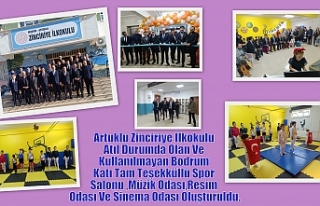 Artuklu Zinciriye İlkokulu Atıl Durumda Olan Ve...
