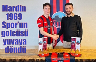 Mardin 1969 Spor’un golcüsü yuvaya döndü