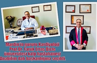 Mardin’in gururu Prof. Dr. Faruk Ertaş Anabilim...