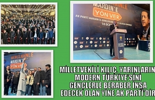 MİLLETVEKİLİ KILIÇ, YARINLARIN MODERN TÜRKİYE’SİNİ...