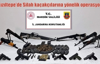 Kızıltepe’de Silah kaçakçılarına yönelik...