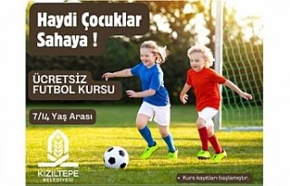 Kızıltepe Belediyesi’nden Ücretsiz Futbol Kursu