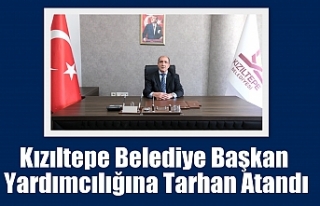 Kızıltepe Belediye Başkan Yardımcılığına Tarhan...