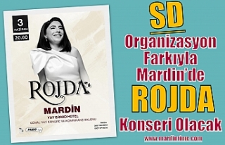 SD Organizasyon Farkıyla Mardin’de ROJDA Konseri...