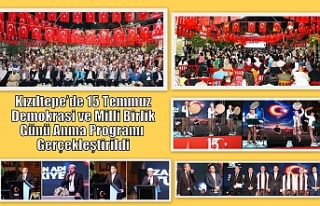 Kızıltepe’de 15 Temmuz Demokrasi ve Milli Birlik...