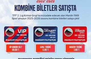 Mardin 1969 Spor Kombine Biletlerinin Satışına...