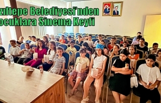 Kızıltepe Belediyesi’nden Çocuklara Sinema Keyfi