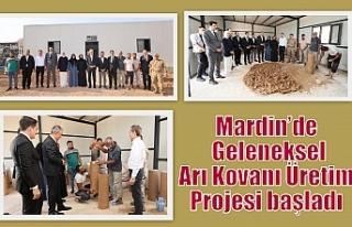 Mardin’de Geleneksel Arı Kovanı Üretim Projesi...