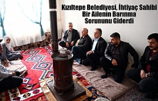 Kızıltepe Belediyesi, İhtiyaç Sahibi Bir Ailenin...