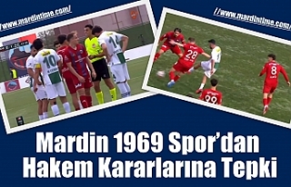 Mardin 1969 Spor’dan Hakem Kararlarına Tepki