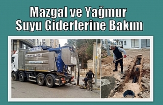 Mazgal ve Yağmur Suyu Giderlerine Bakım