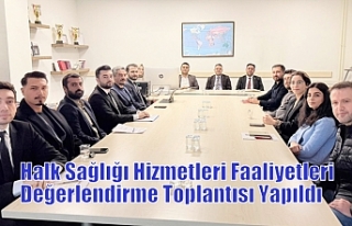 Halk Sağlığı Hizmetleri Faaliyetleri Değerlendirme...