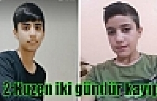 2 Kuzen iki gündür kayıp