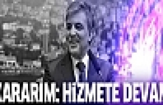 Abdullah Gül kararını verdi!